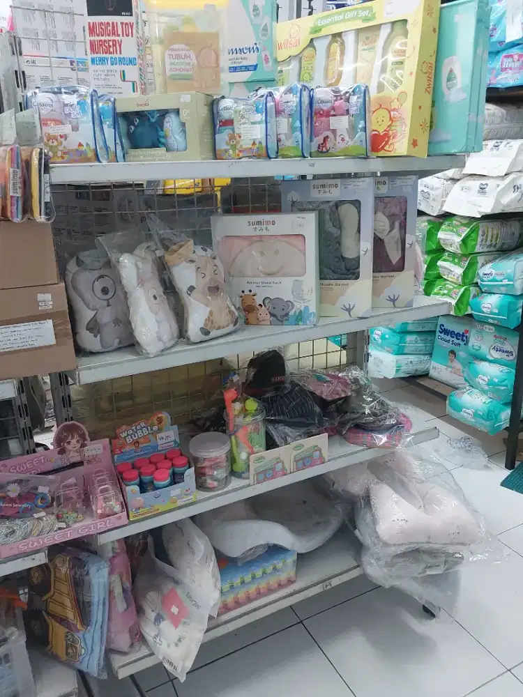 JUAL RAK Besi 2 sisi BEKAS USAHA