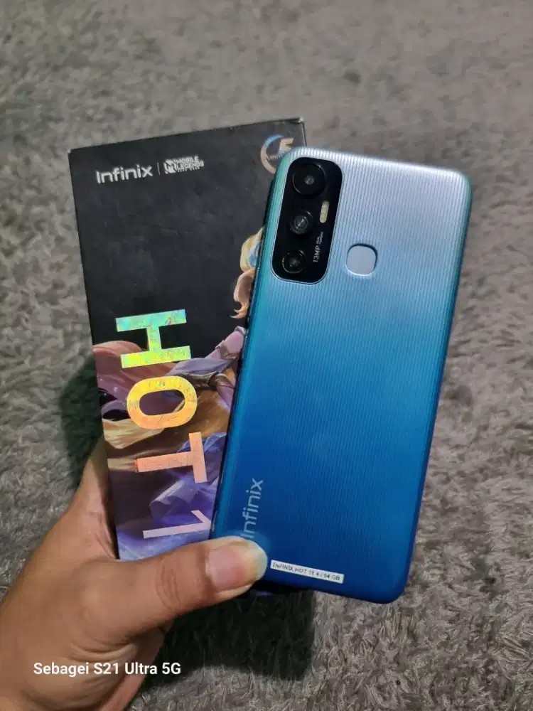 Infinix Hot 11 4/64GB Murah Siap Pakai (Lokasi Cicaheum) Dibaca