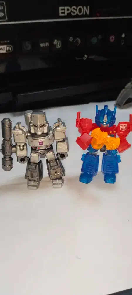 Blokees Rare Optimus dan Megatron