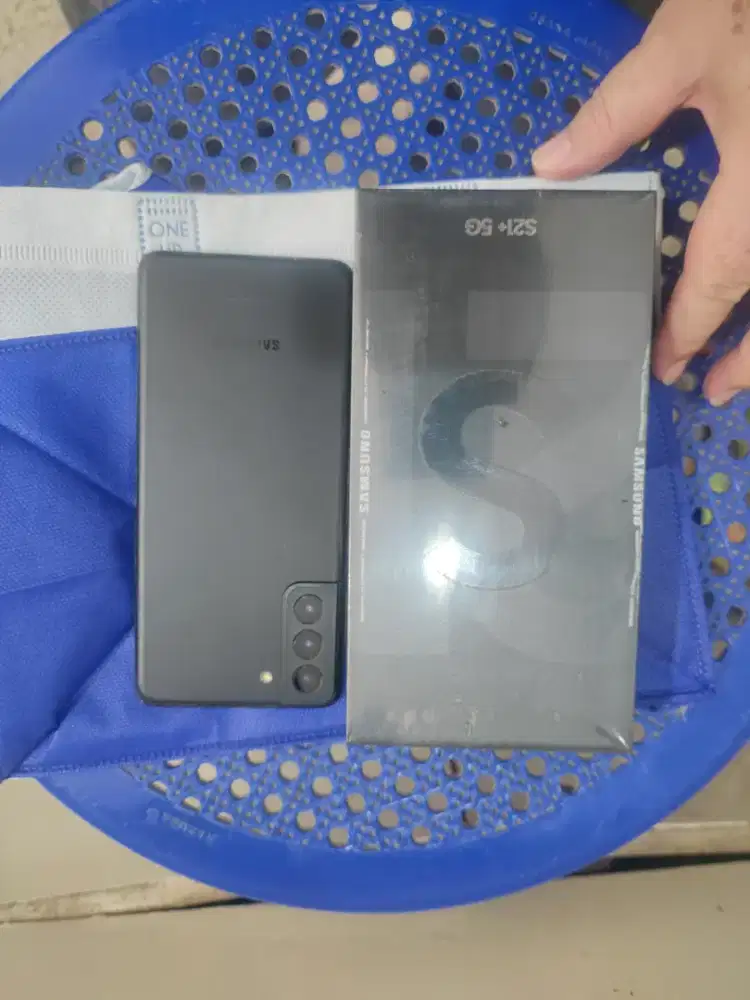 Samsung S21 + plus ram 8+8/256gb lengkap