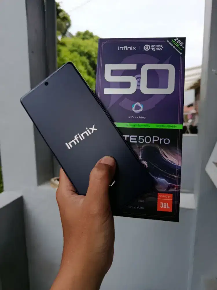 Infinix note 50 PRO 
8/256 
fullset ungu