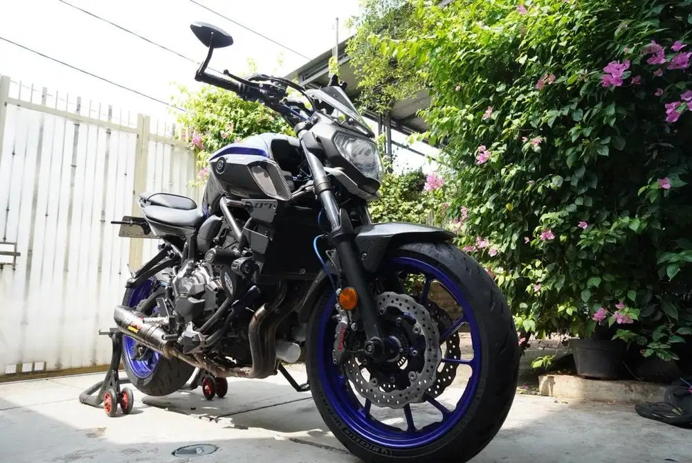 Yamaha MT 07, naked bike