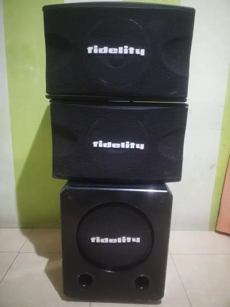 Set speaker karaoke FIDELITY