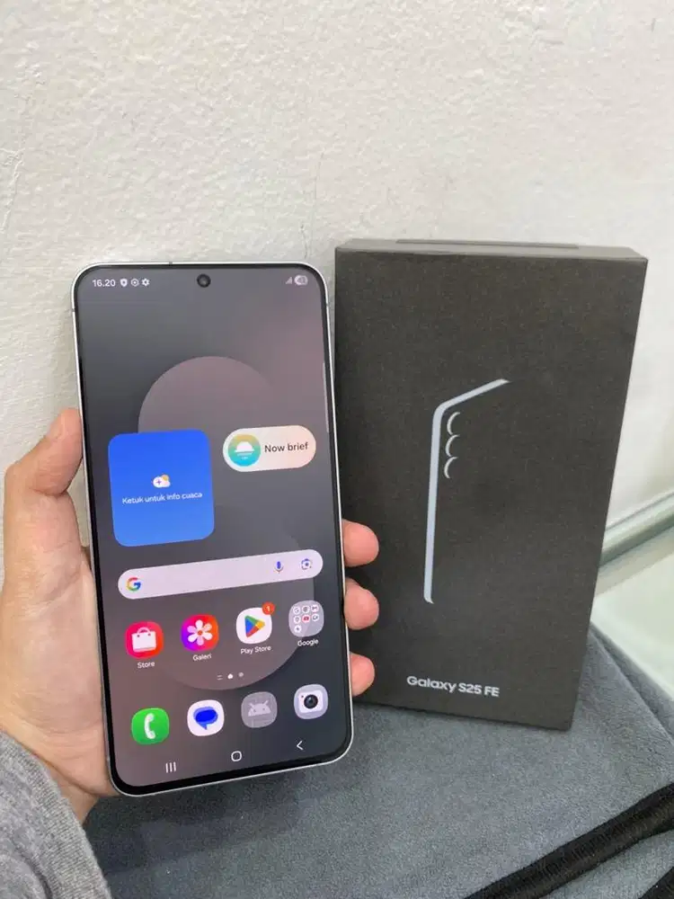 Samsung S25 FE 8/512 Fulset ori likenew