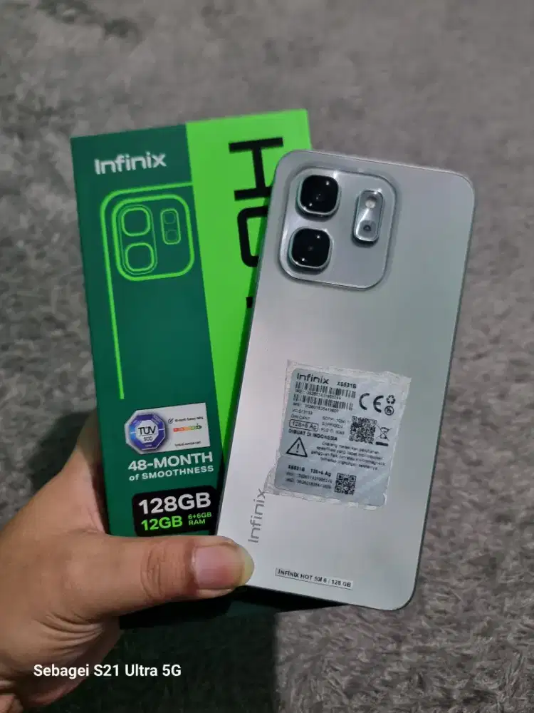 Infinix Hot 50i NFC 12GB 6+6/128GB Murah Siap Pakai (Lokasi Cicaheum)