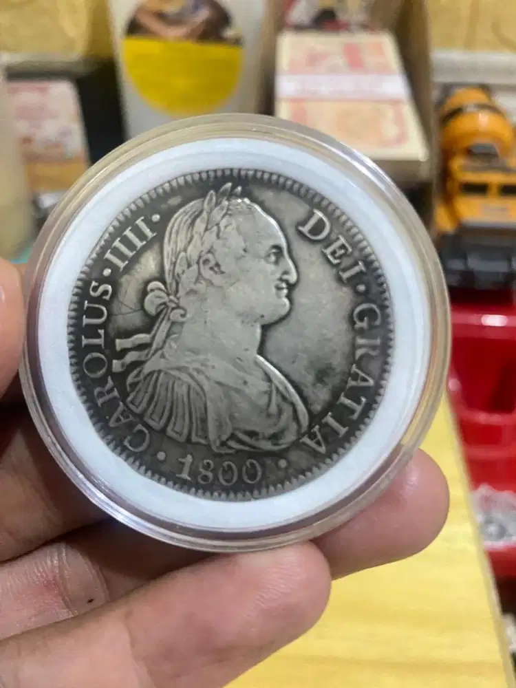 Koin kunu Carolus III 1800