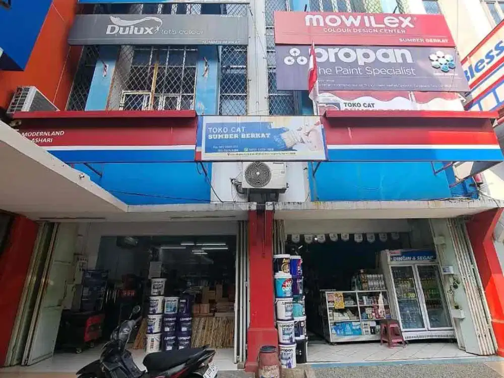 Ruko gandeng 2 modernland bisa beli 1 unit