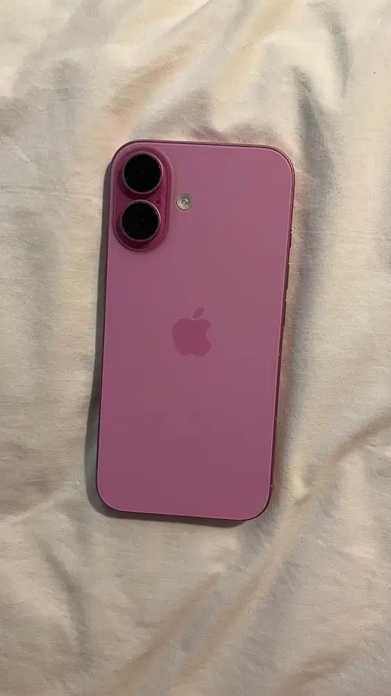 IPHONE 16 PINK 128GB LIKE NEW PEMAKAIAN 4BULAN