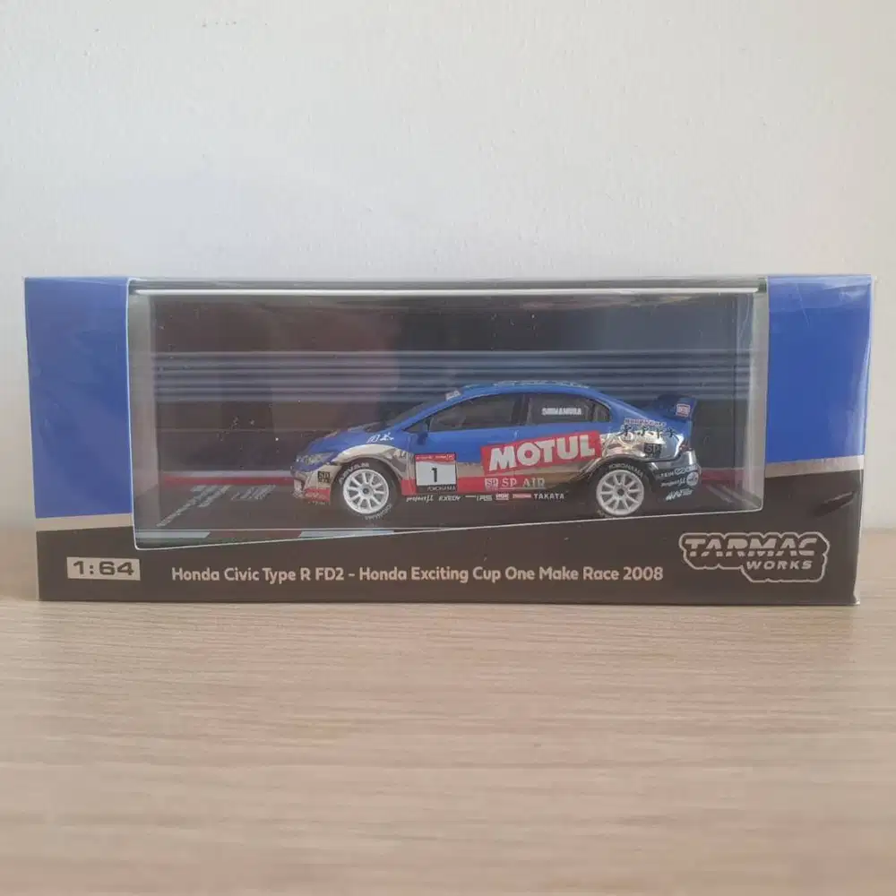 Tarmac Works Honda Civic Type R FD2 1/64 (Exciting Cup, One Make Race)