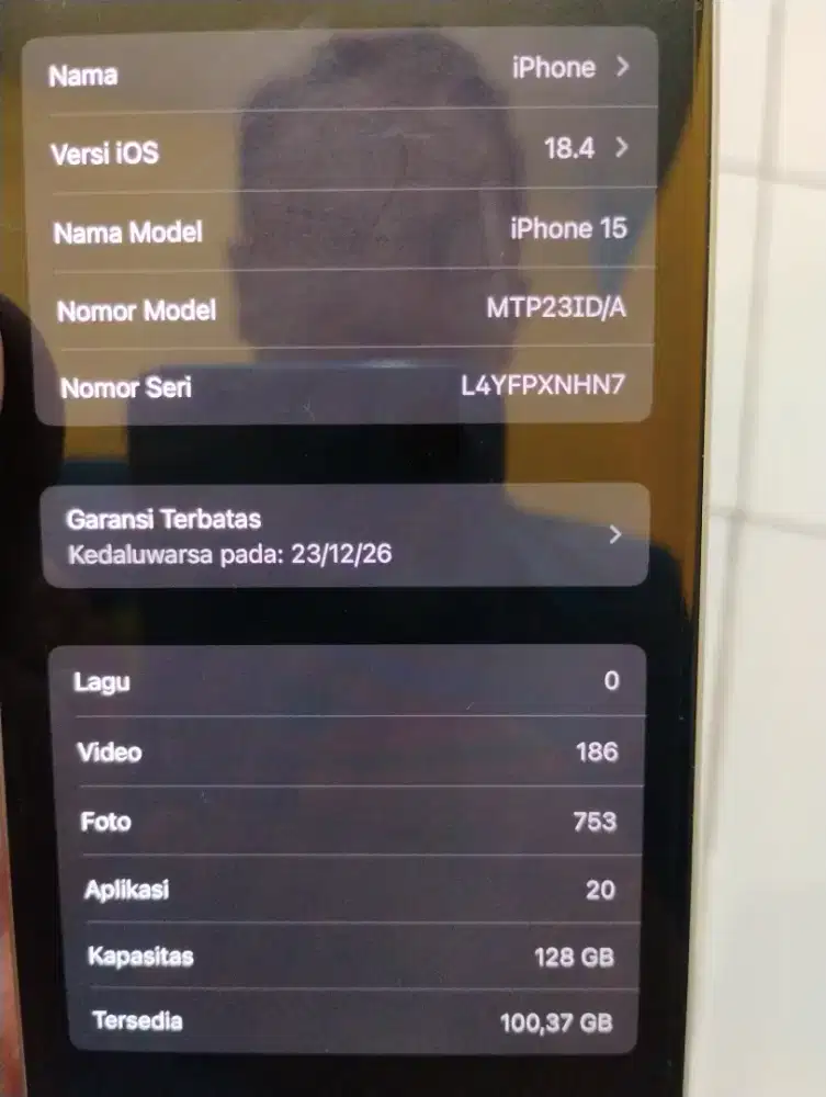 iPhone 15 ORI digimap