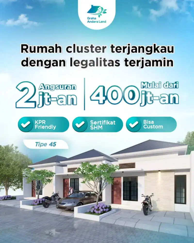 Rumah bagus KPR murah dikota semarang Tembalang Banyumanik