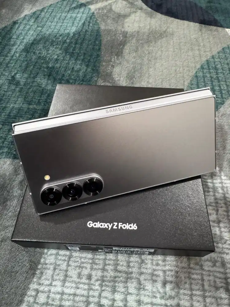 Samsung Z Fold 6 1TB/12GB Super Like New Garansi SEIN ON 99% muluss