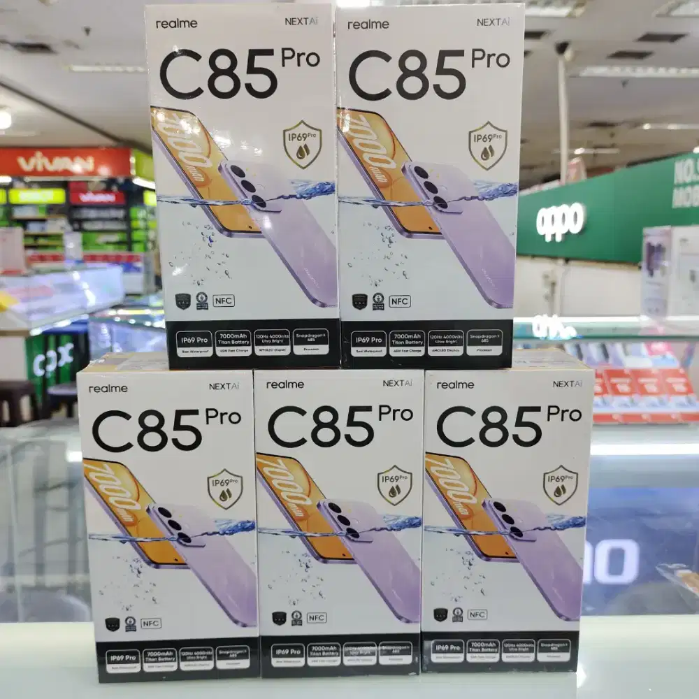 Realme C85 Pro 4G ram 8gb+16gb/256gb baru garansi resmi harga Promo