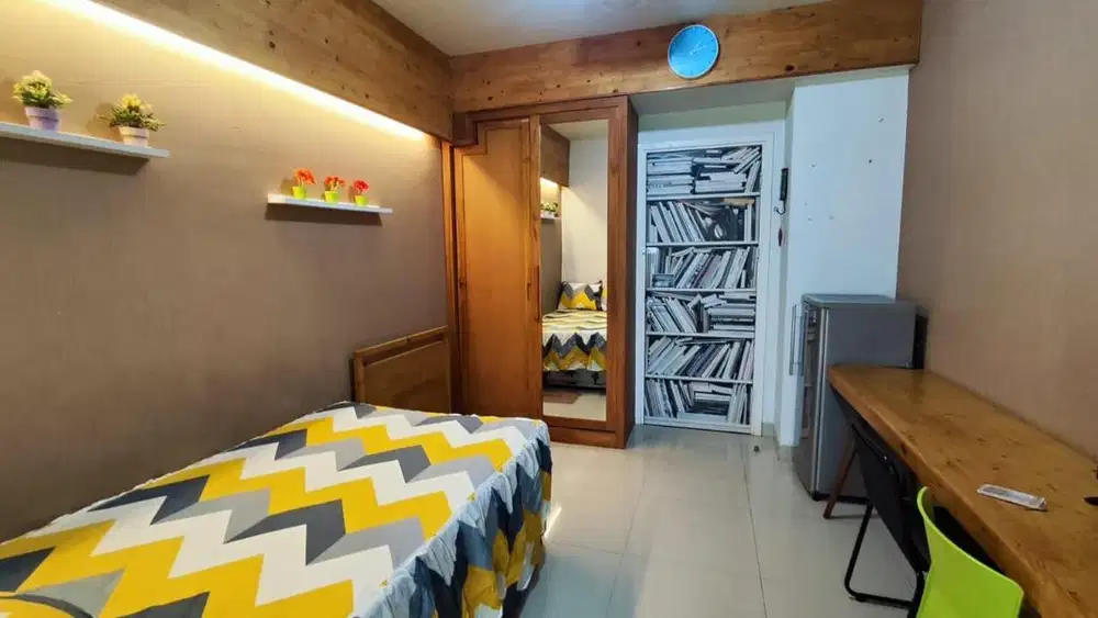 Disewakan Apartemen Student Castle Type Studio View Merapi Free WIFI