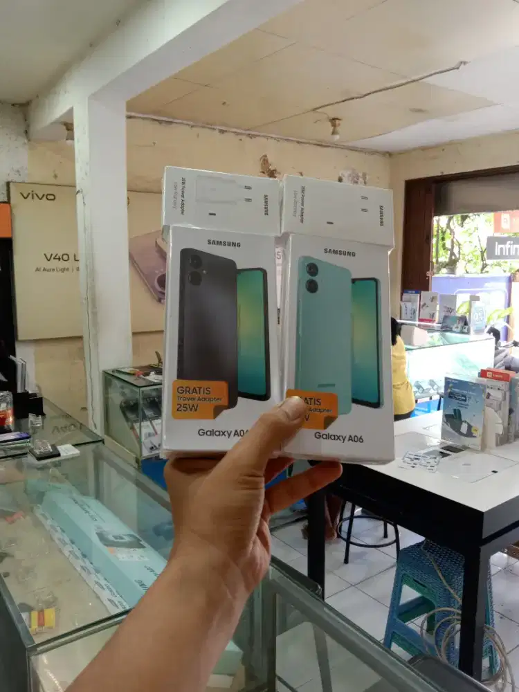 Berminat silahkan WA Samsung Galaxy A06 6/128 Garansi resmi 1thn