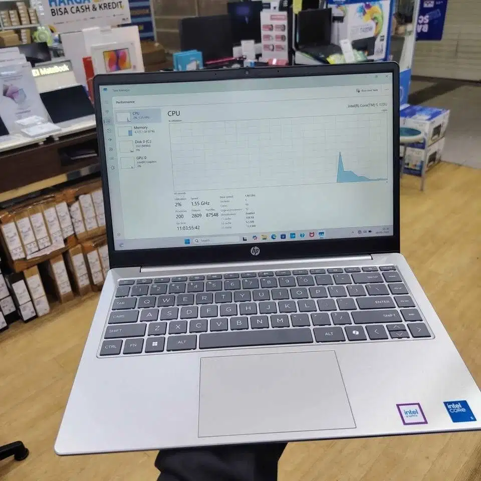 HP 14 EP1711TU / EP1155TU Intel Core 5 120U 16GB SSD 512GB 14′′ W11+OH