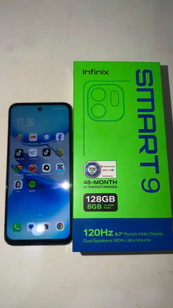 Jual Infinix smart 9 8/128 mulus no minus
