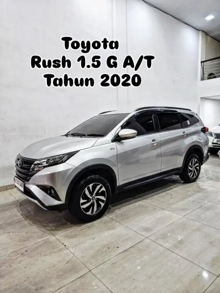 WAJIB BELI‼️ RUSH 1.5 Automatic 2020 / 2021 toyota silver g
