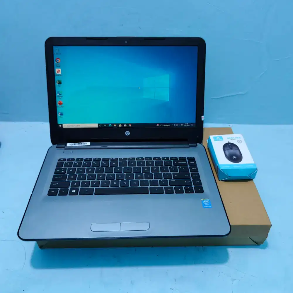 Laptop HP Intel Core i3 Gen 5 Ram 8GB Win10 Siap pakai Bonus mouse