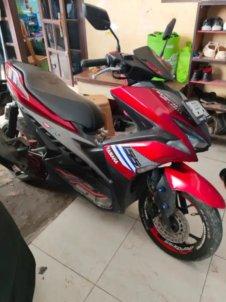 Yamaha aerox 2017 no. Minus