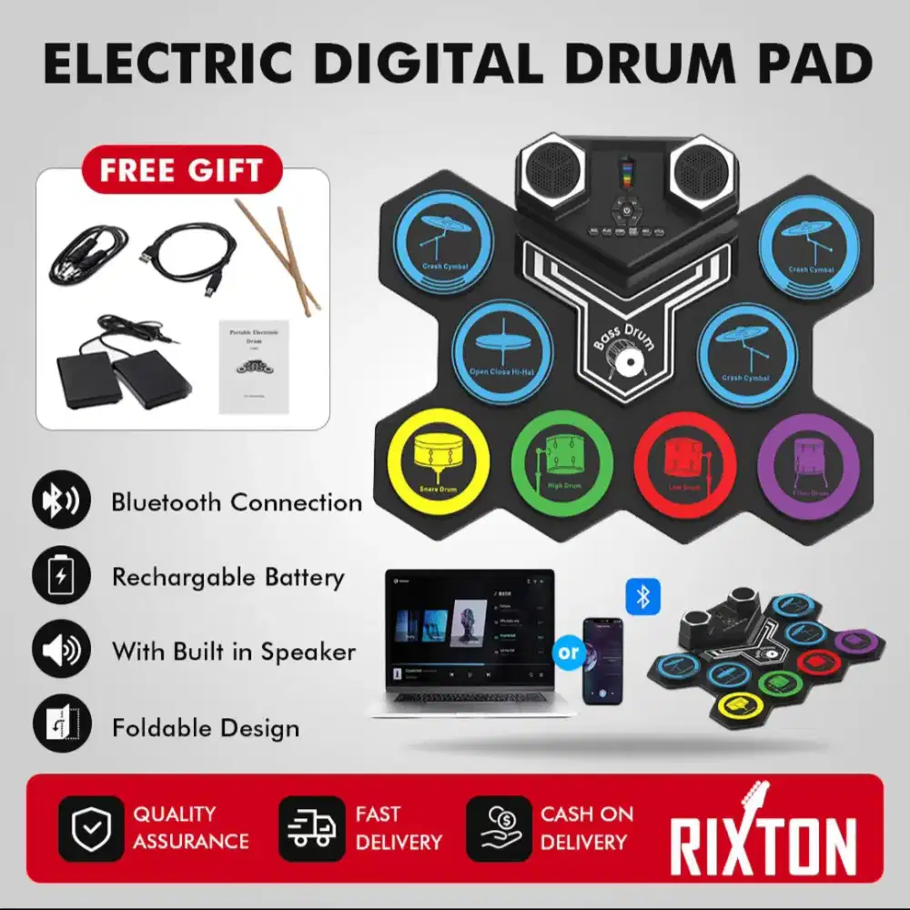 Drum pad rixton