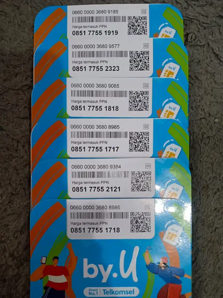 By U nomor cantik bayu telkomsel