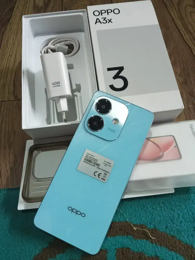 Oppo A3x fullset ori ram 4+4/128