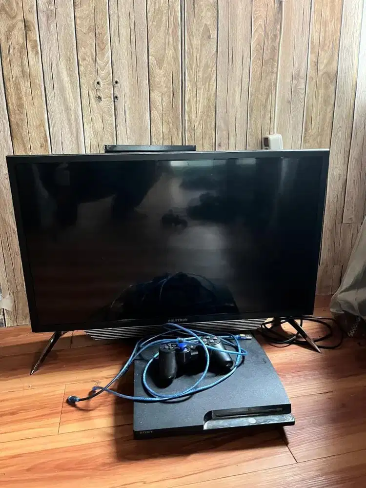 Jual PS 3 dan televis 24 inc