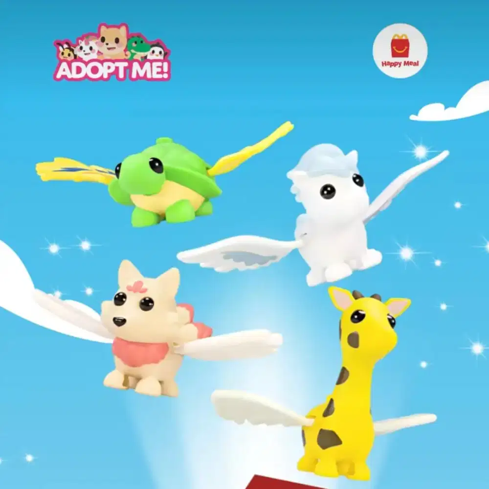 Mainan Adopt Me 2026 Happy Meal McDonalds (per pcs)