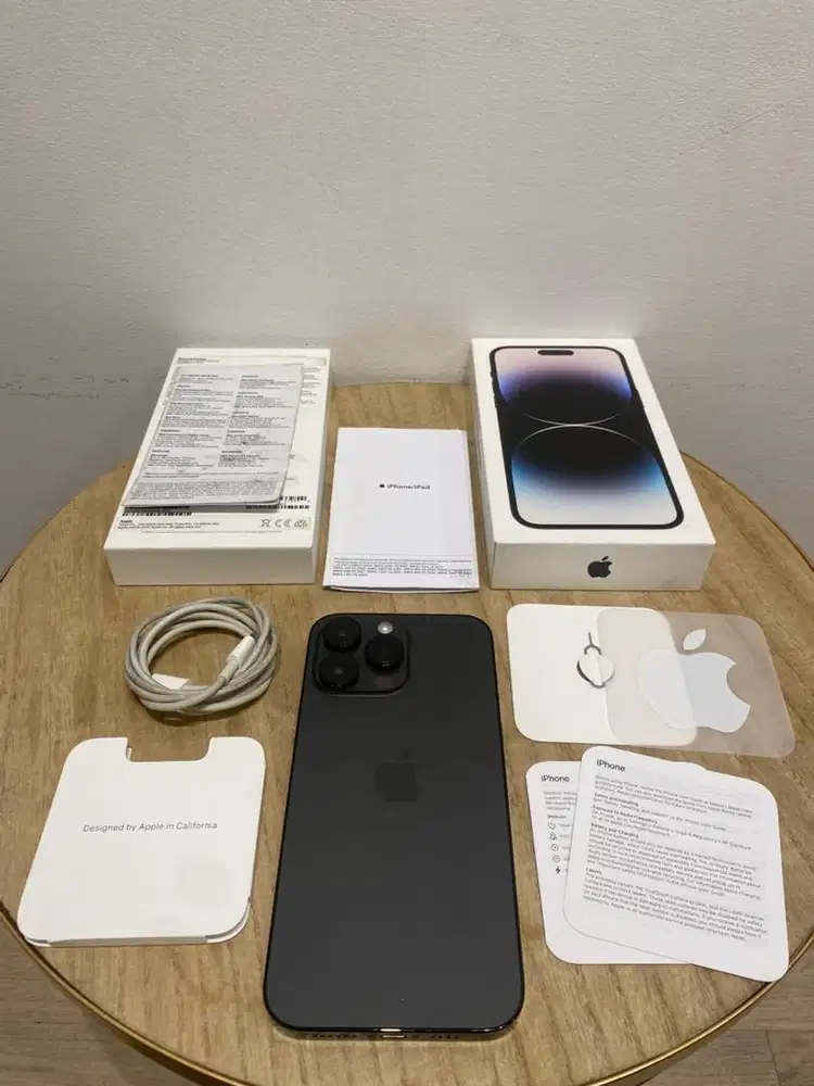 Second iBox iPhone 14 Promax 128GB Space Black Fullset