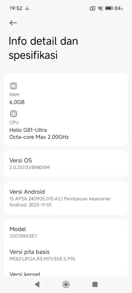 Redmi 15C ram 6/128 FULLSET