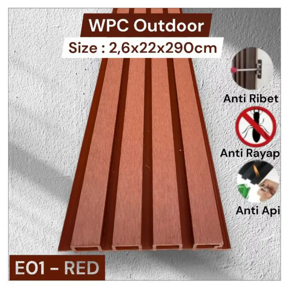 Wpc outdoor  kualitas mantap