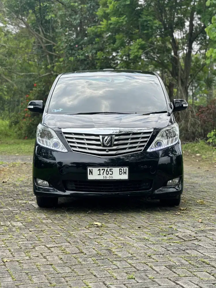 ALPHARD PREMIUM SOUND 2010 MATIC SUPER ISTIMEWA