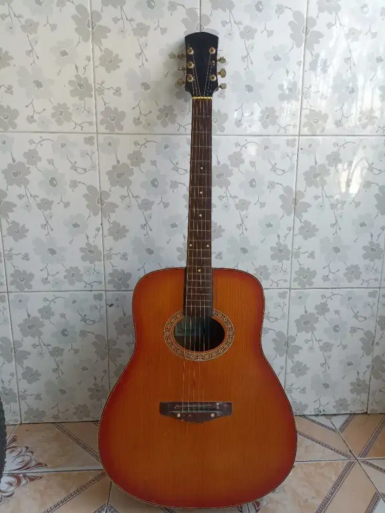 Gitar Akustik Accord FK-125 | Senar Baja | Full Size | Siap Pakai