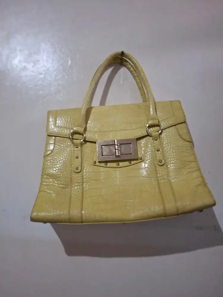 PRELOVED TAS KUNING FASHION KULAS