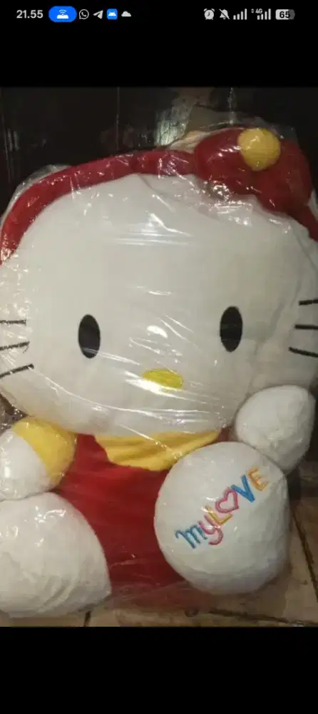 Scooter Dan boneka hello kitty
