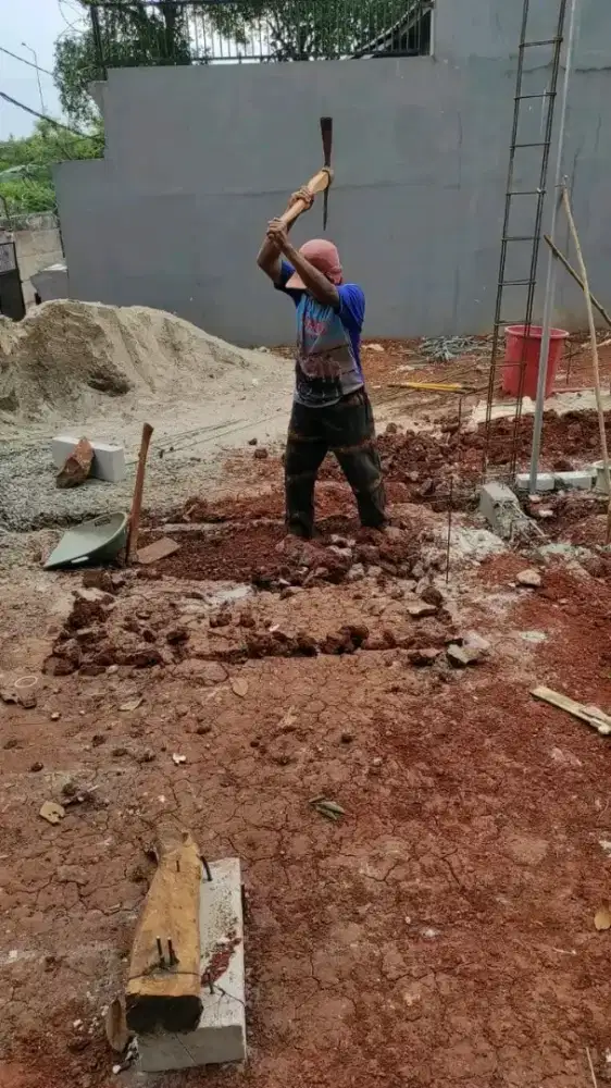 Jasa tukang gali Sindang gali spiteng pondasi cakar ayam DLL nya