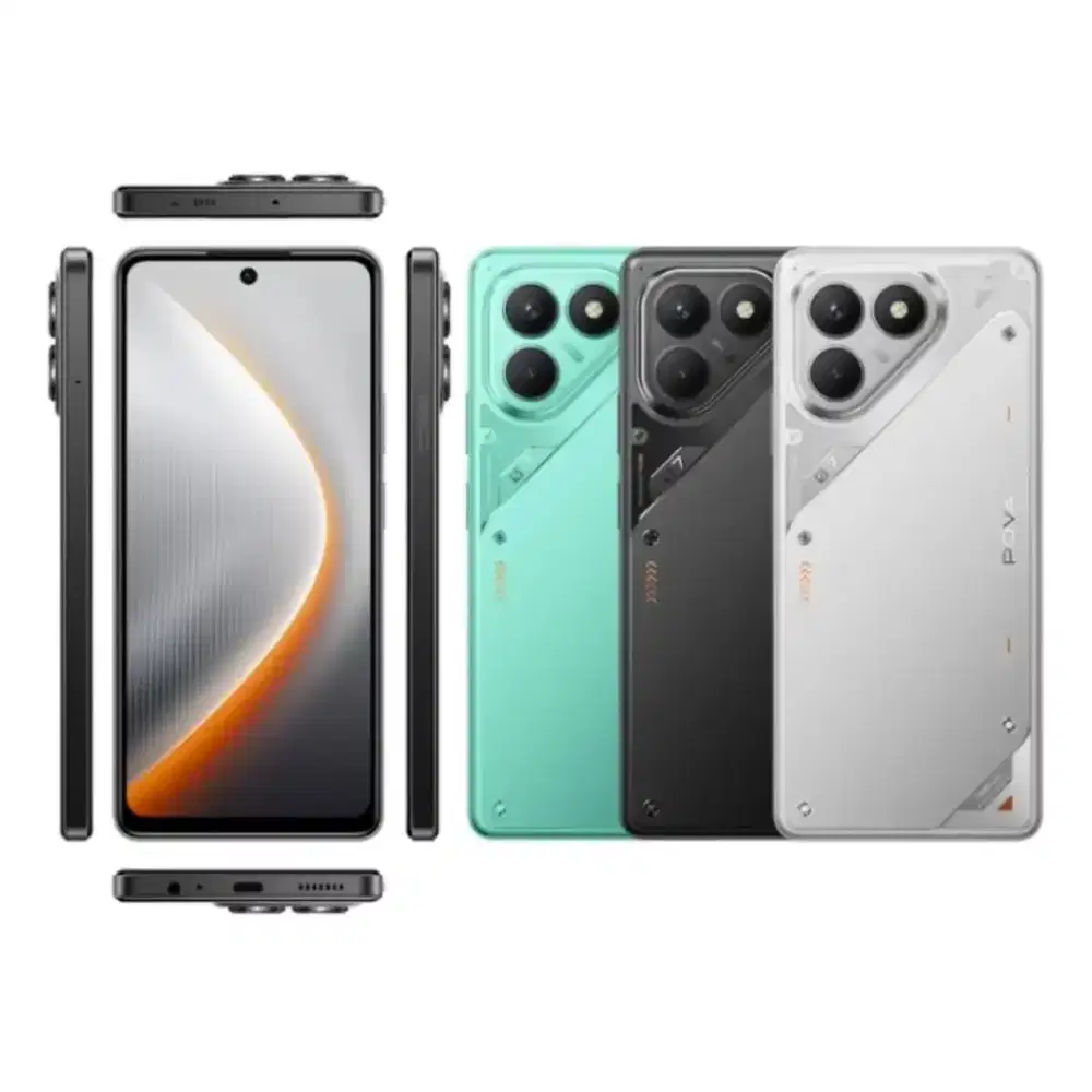Tecno Pova 7 8/128GB ( Handphone Gaming )