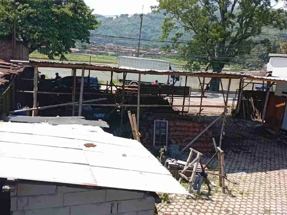 Jual Cepat Tanah dan Gudang di Jelekong Baleendah Pinggir jalan