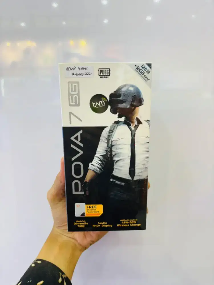 Promo hp techno pova 7 bunga 0% yes kredit