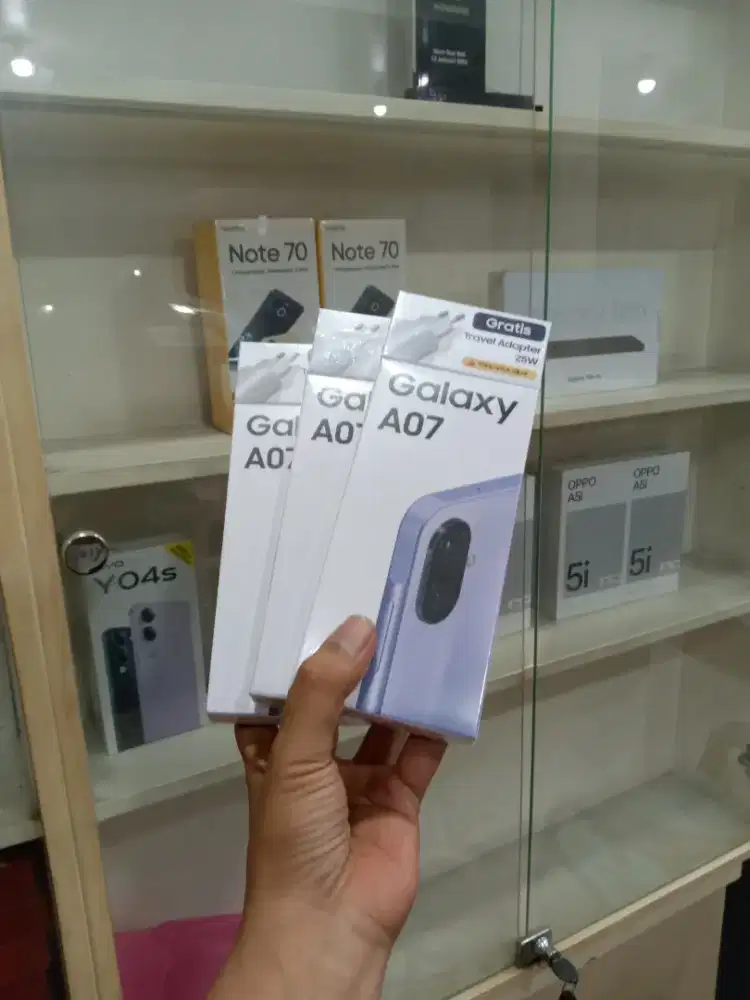 Berminat silahkan WA Samsung Galaxy A07 8/256 Garansi resmi 1thn
