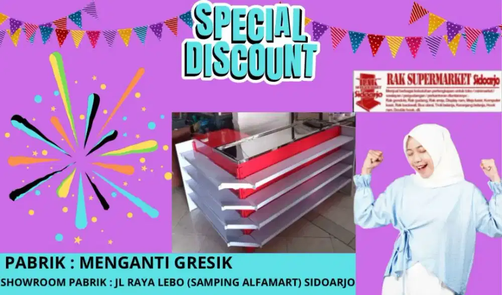 Meja kasir supermarket