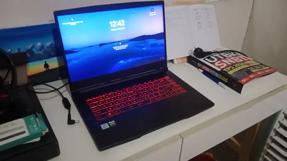Laptop MSI Gf 65 thin I7 RTX 3060 (bisa nego)