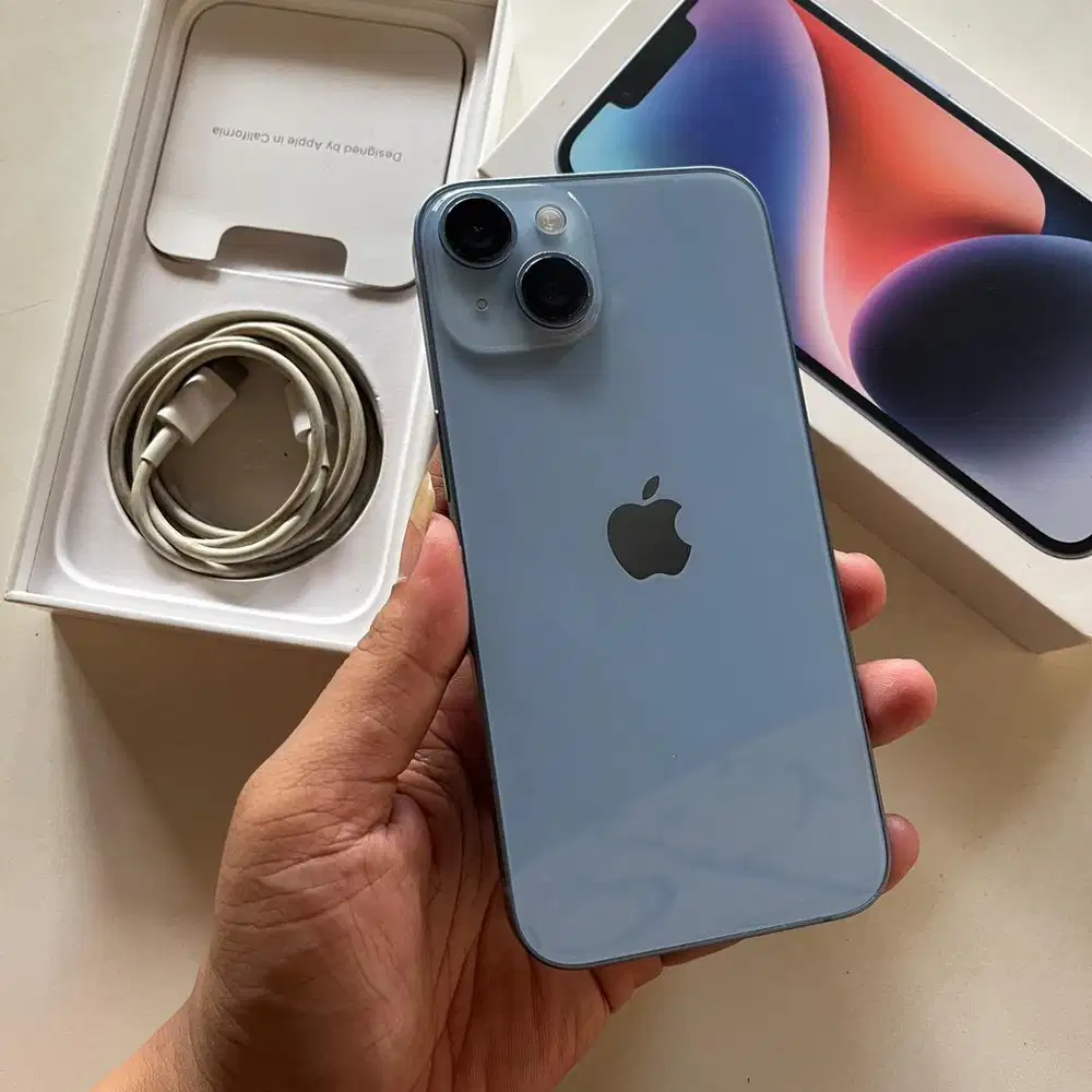 iphone 14 128GB iBox Fullset Mulus