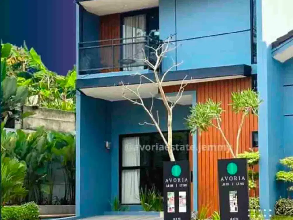 DIJUAL Rumah Modern 2 Lt, dekat Club House, fasilitas Lengkap, harga terjangkau di Bogor