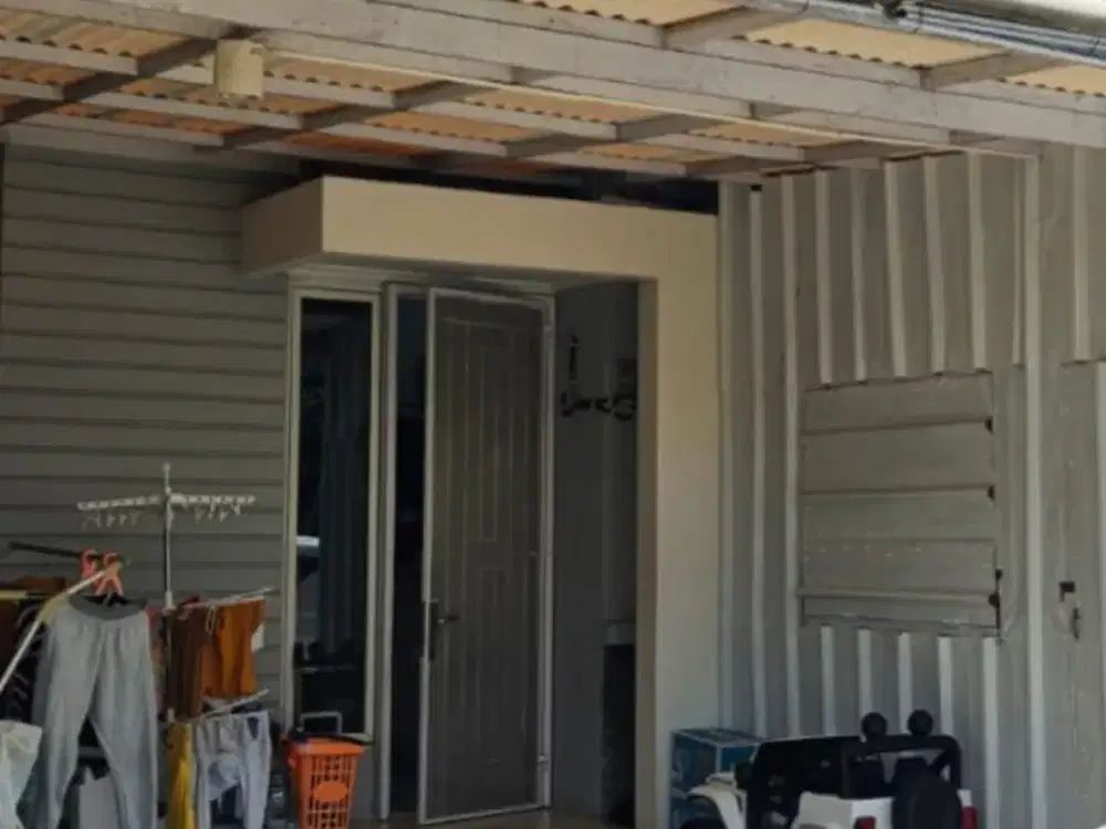 DIJUAL RUMAH 1LT MINIMALIS SELANGKAH KE ST CISAUK SIAP HUNI DI SERPONG GARDEN 1