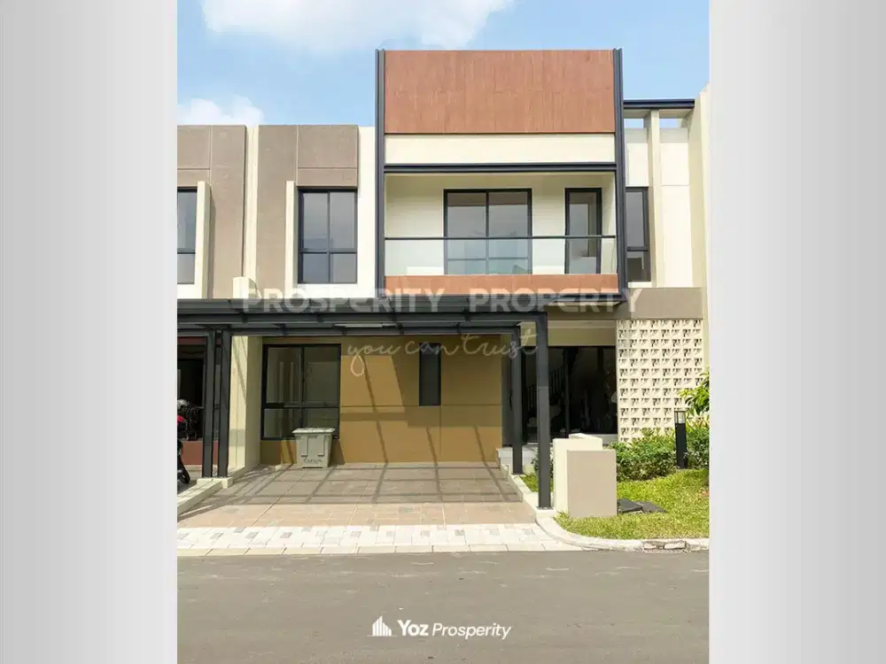 Rumah Brand New Lebar 9 di Cluster Carson Standard Developer by Summarecon Gading Serpong