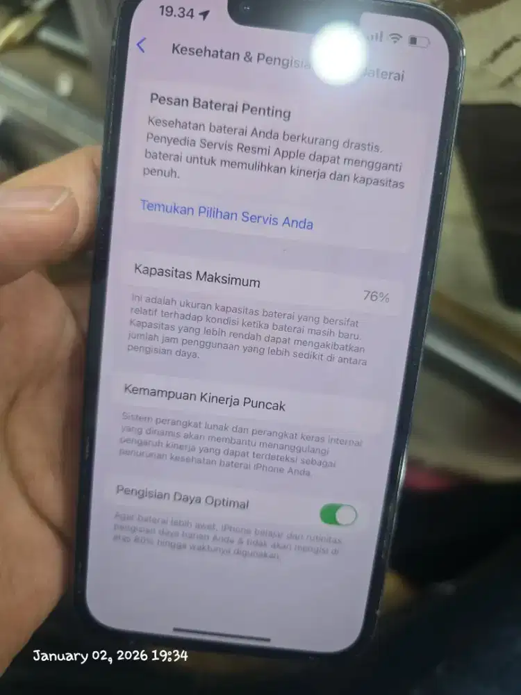 IPHONE 13 PRO 128GB IBOX IMEI AMAN MULUS LENGKAP
