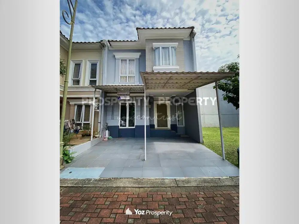 Rumah Full Bangunan Sudah Renovasi 2 Lantai Posisi Selangkah ke Clubhouse di Cluster Elista Gading Serpong