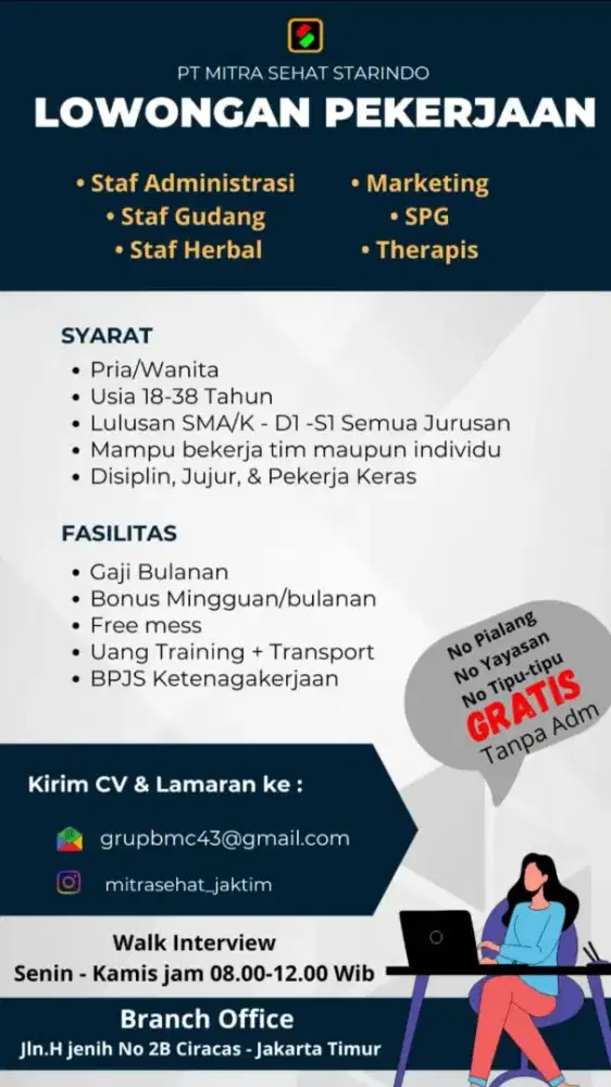 LOKER 2026 TERBARU JAKARTA TIMUR DAN SEKITARNYA